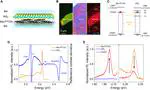 Efficient energy transfer in a hybrid organic-inorganic van der Waals heterostructure